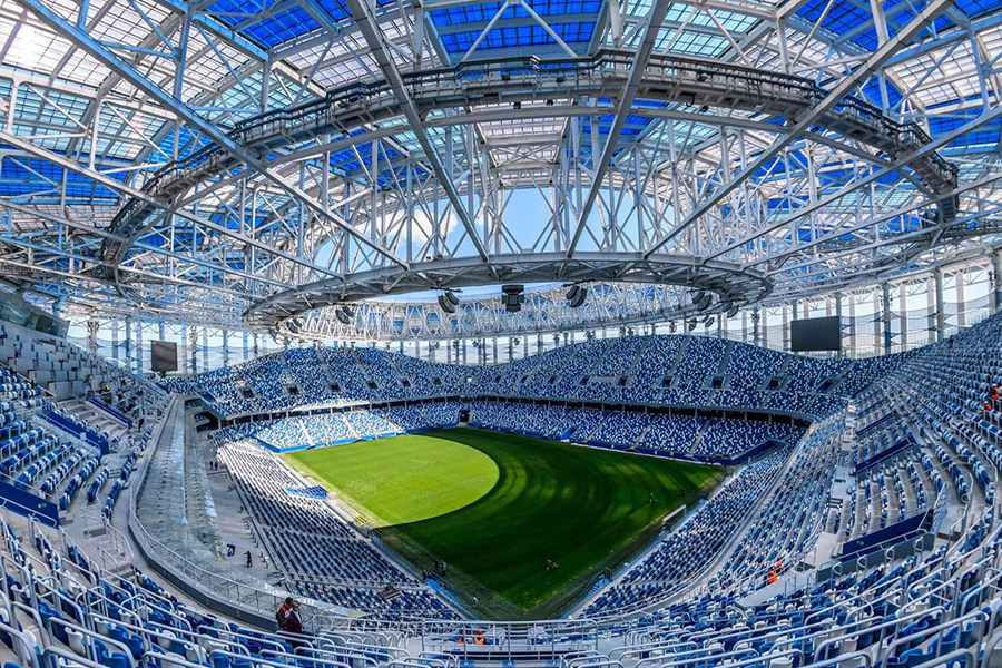 深州篮球场网架案例